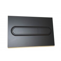Черная смывная клавиша для подвесного унитаза ROCA PRO PL1 WC 890095001 BK-черный матовый