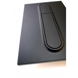 Черная смывная клавиша для подвесного унитаза ROCA PRO PL1 WC 890095001 BK-черный матовый