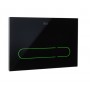 Электронная смывная клавиша для инсталляции Roca EP1 890102008, черное стекло