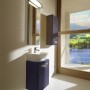 Комплект мебели ROCA THE GAP, фиолетовый, 45 см,тумба+раковина+зеркало со светильником, ZRU9302743+327477000+ZRU9000090