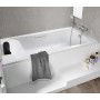 Акриловая ванна ROCA BECOOL 170x80, с ручками, сливом и монтажным каркасом, ZRU9302852+ZRU9302853
