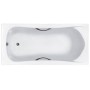Акриловая ванна Roca Becool 190x90, с ручками, сливом и монтажным каркасом, ZRU9303020+ZRU9303021