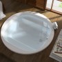 Акриловая ванна ROCA WAIKIKI N, диаметр 160 см, 248345000